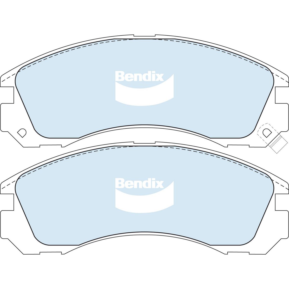 Bendix Ultimate 4Wd Disc Pad Set DB1223 ULT4WD