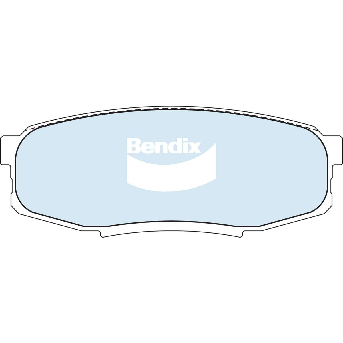 Bendix Srt Disc Pad Set DB1857 SRT