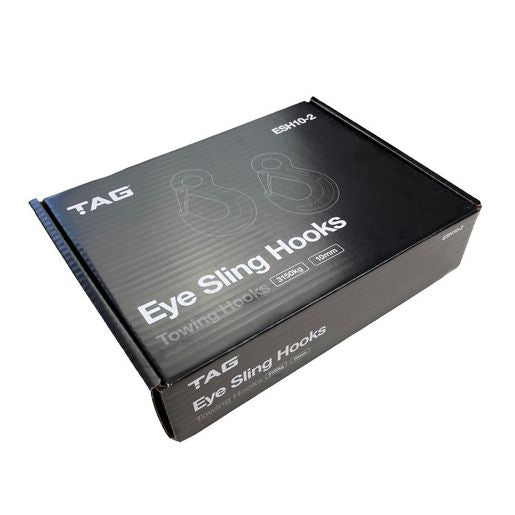 TAG Eye Sling Hook 10mm 3.15T - Pair ESH10-2