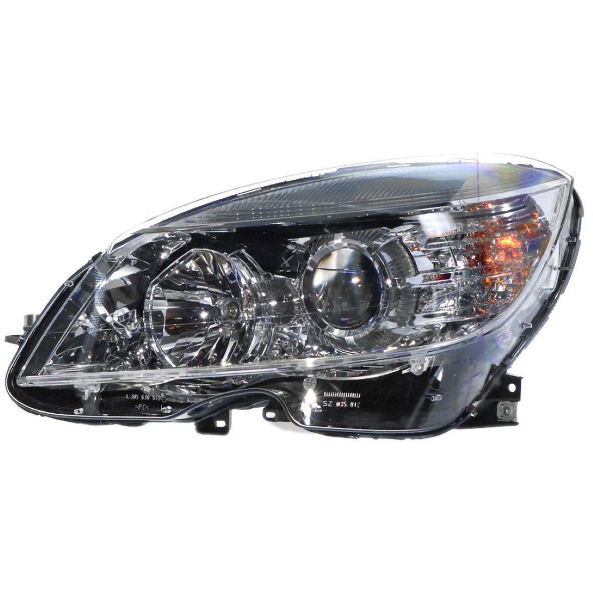 APG All Crash Head Lamp Passenger Side OES suits Mercedes-Benz C Class 2007 to 2011 BAW-21031LHP