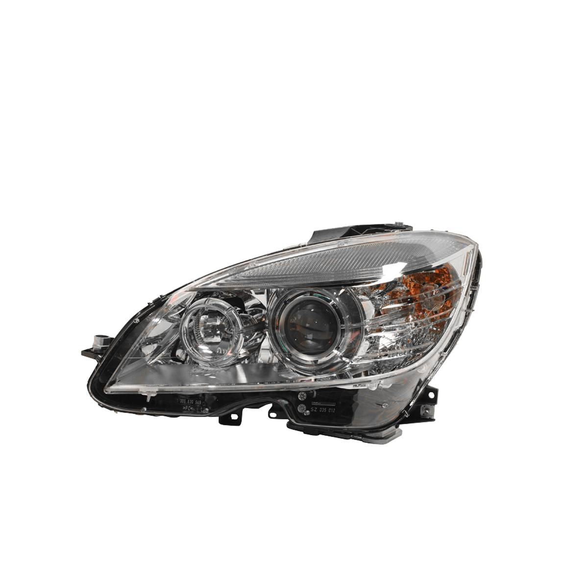 APG All Crash Bi-Xenon Head Lamp Passenger Side OES suits Mercedes-Benz C Class 2007 to 2011 BAW-21032LHP