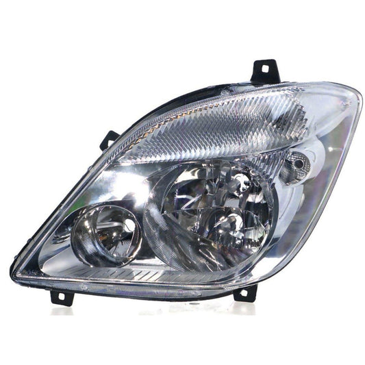 APG All Crash Halogen Head Lamp Passenger Side Certified Suits Mercedes-Benz Sprinter Fitted With Fog Lights 2006 to 2013 BSD-21031LHQ