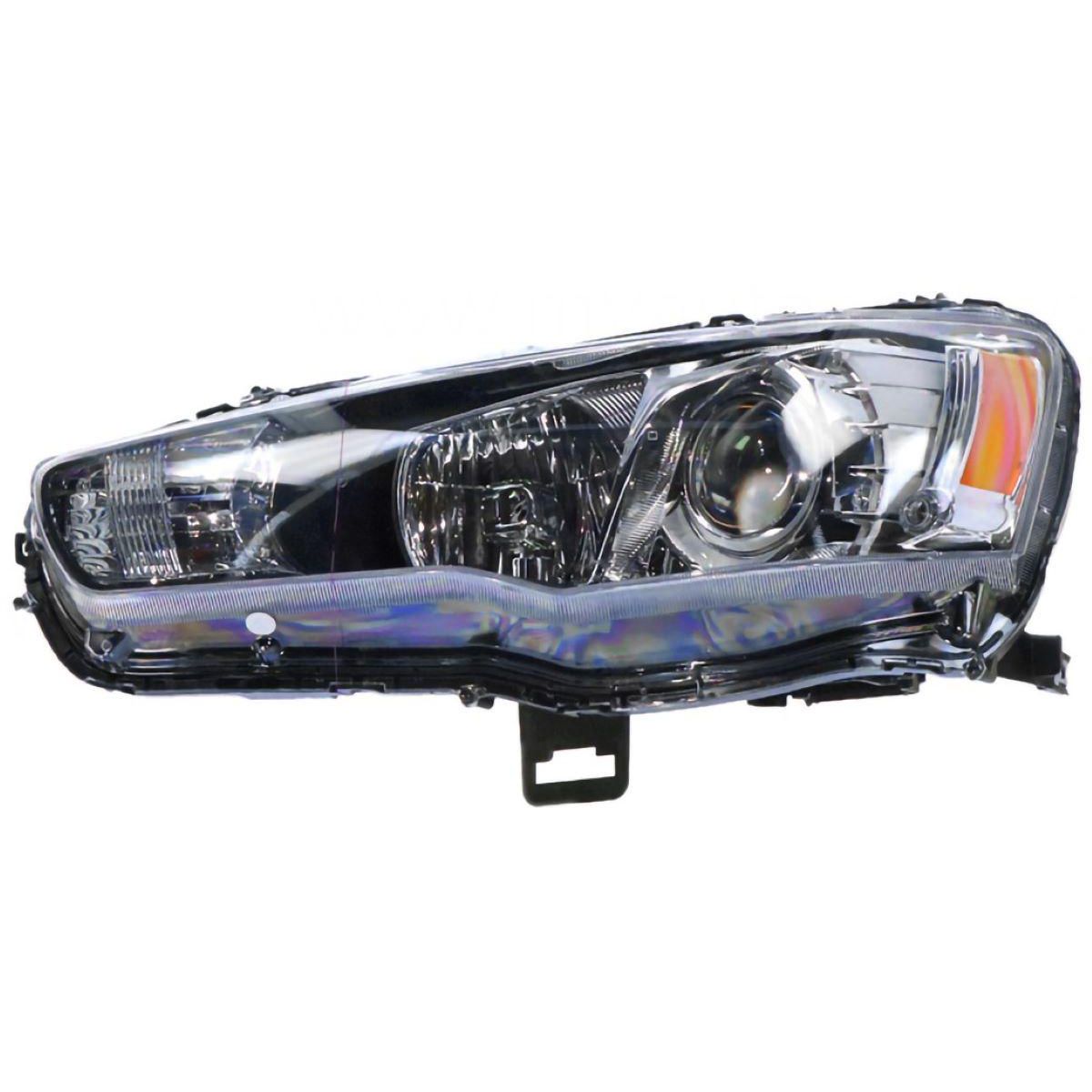 APG All Crash Xenon Head Lamp Passenger Side OEM Suits Mitsubishi Lancer CJ 2007 to 2015 CCM-21032LHG