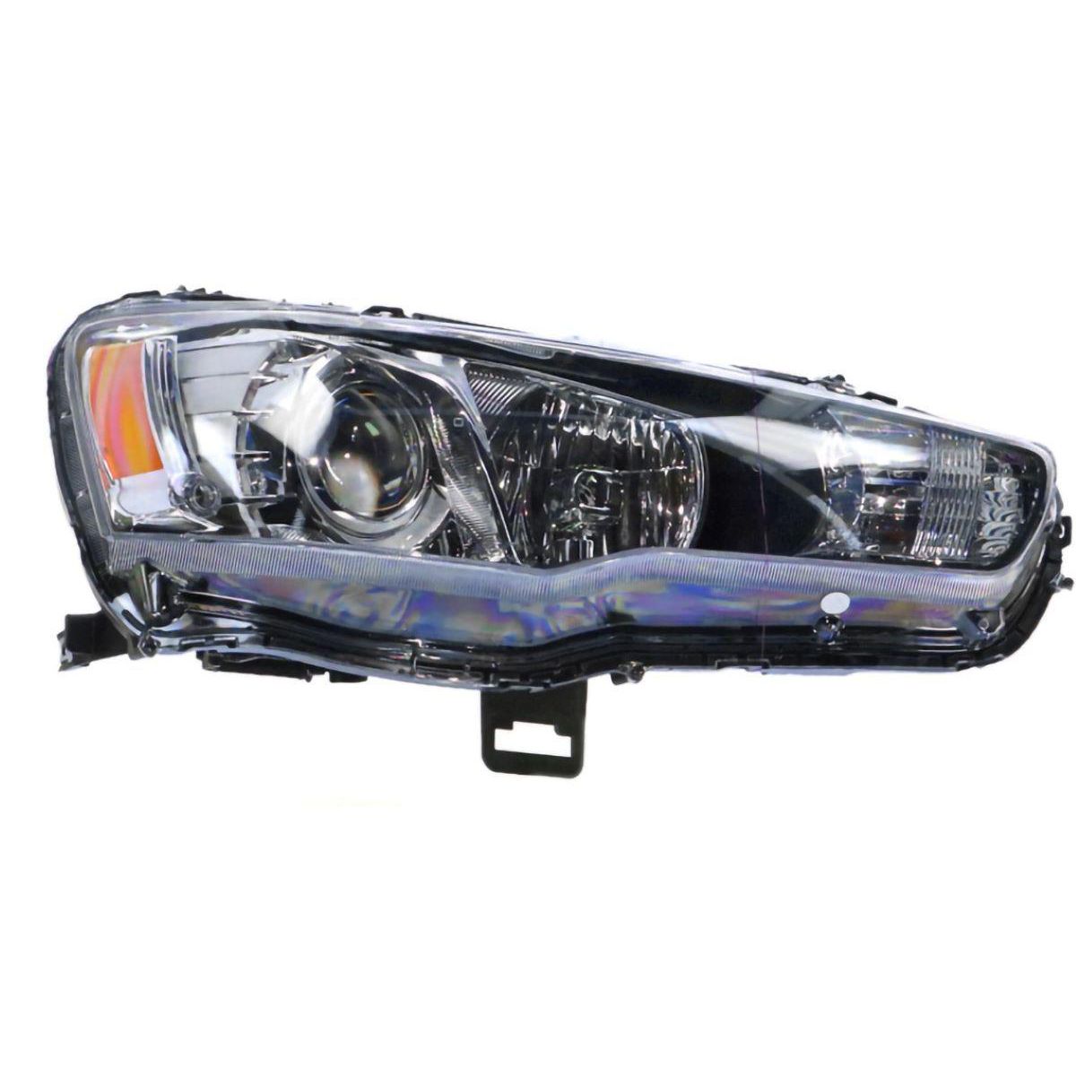 APG All Crash Xenon Head Lamp Drivers Side OEM Suits Mitsubishi Lancer CJ 2007 to 2015 CCM-21032RHG
