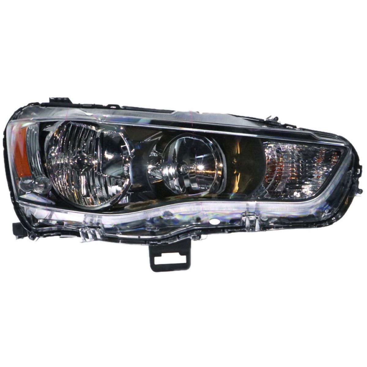 APG All Crash Halogen Head Lamp Drivers Side OEM Suits Mitsubishi Outlander ZH 2009 to 2012 CLC-21030RHG