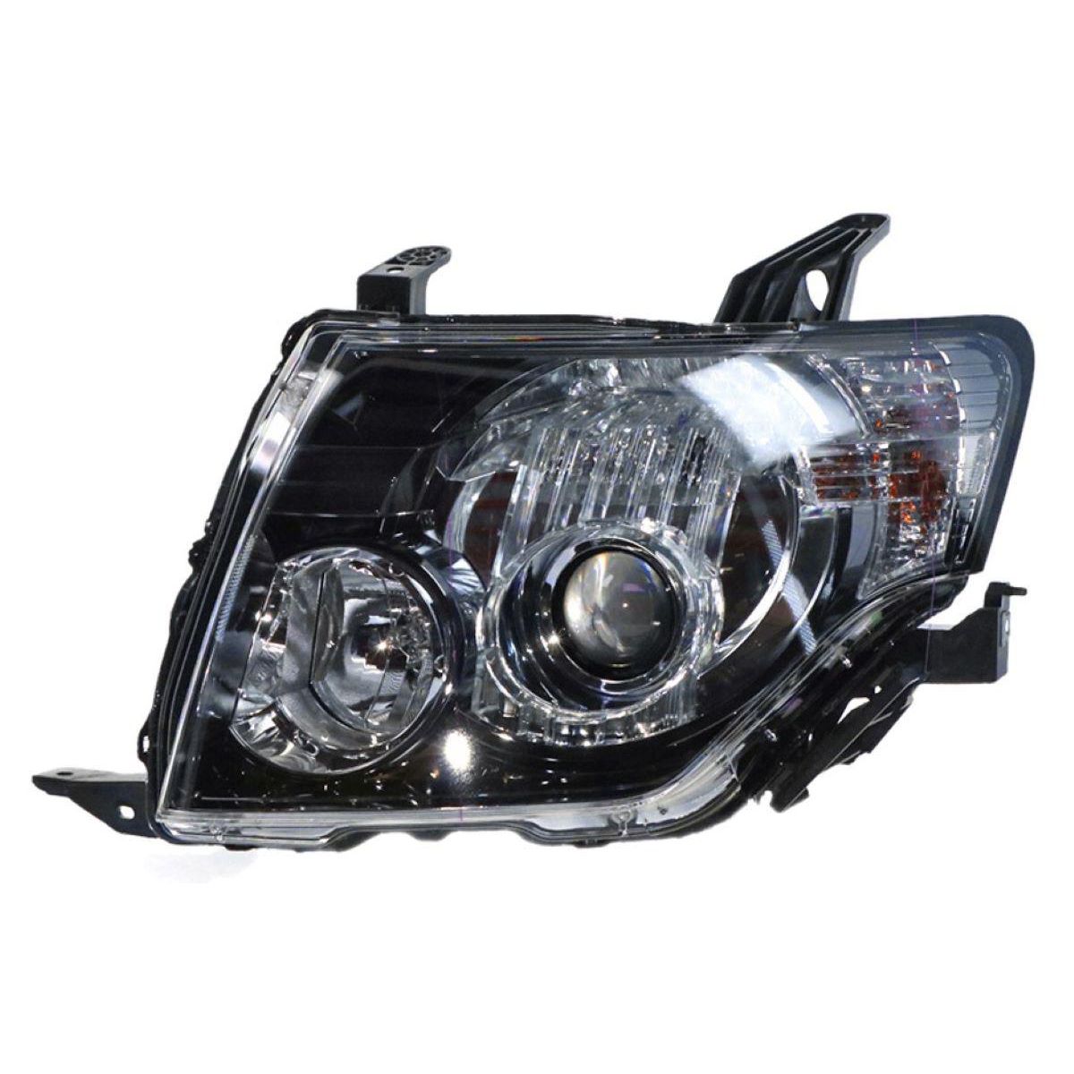 APG All Crash Halogen Head Lamp Passenger Side OEM Suits Mitsubishi Pajero GLS/VRX NT 2008 to 2009 CPI-21032LHG