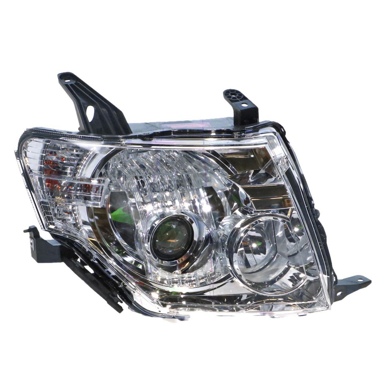 APG All Crash Xenon Head Lamp Drivers Side Genuine Suits Mitsubishi Pajero Exceed NT 2009 to 2011 CPI-21036RHG