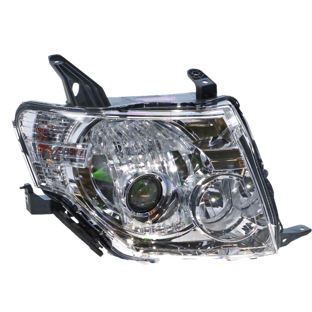 APG All Crash Xenon Head Lamp Drivers Side OEM Suits Mitsubishi Pajero Exceed NT 2009 to 2011 CPI-21036RHG