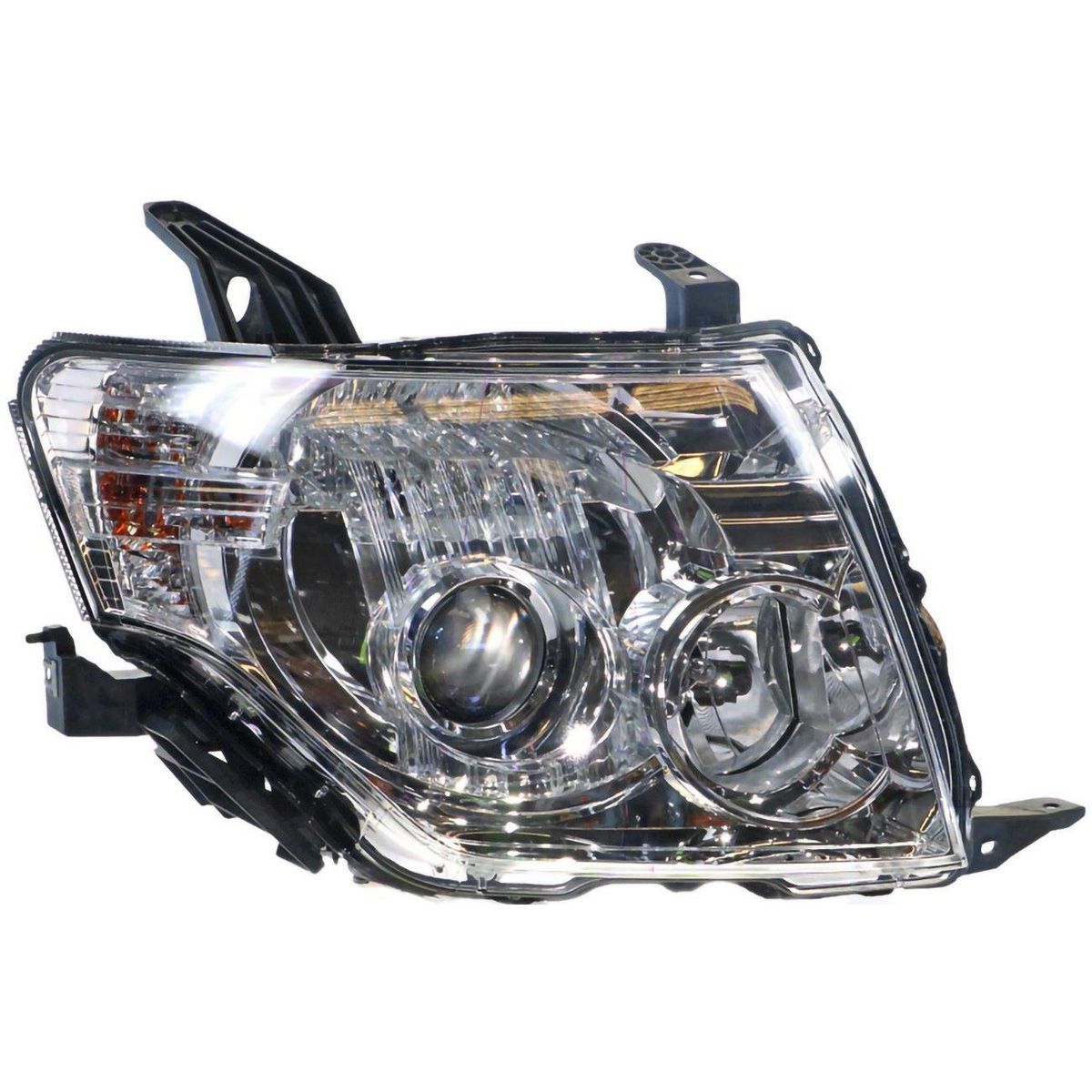 APG All Crash Xenon Head Lamp Drivers Side OEM Suits Mitsubishi Pajero NW 2011 to 2014 CPJ-21030RHG