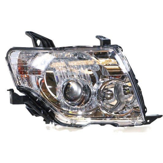 APG All Crash Xenon Head Lamp Drivers Side OEM Suits Mitsubishi Pajero NX 2014 to 2021 CPM-21030RHG