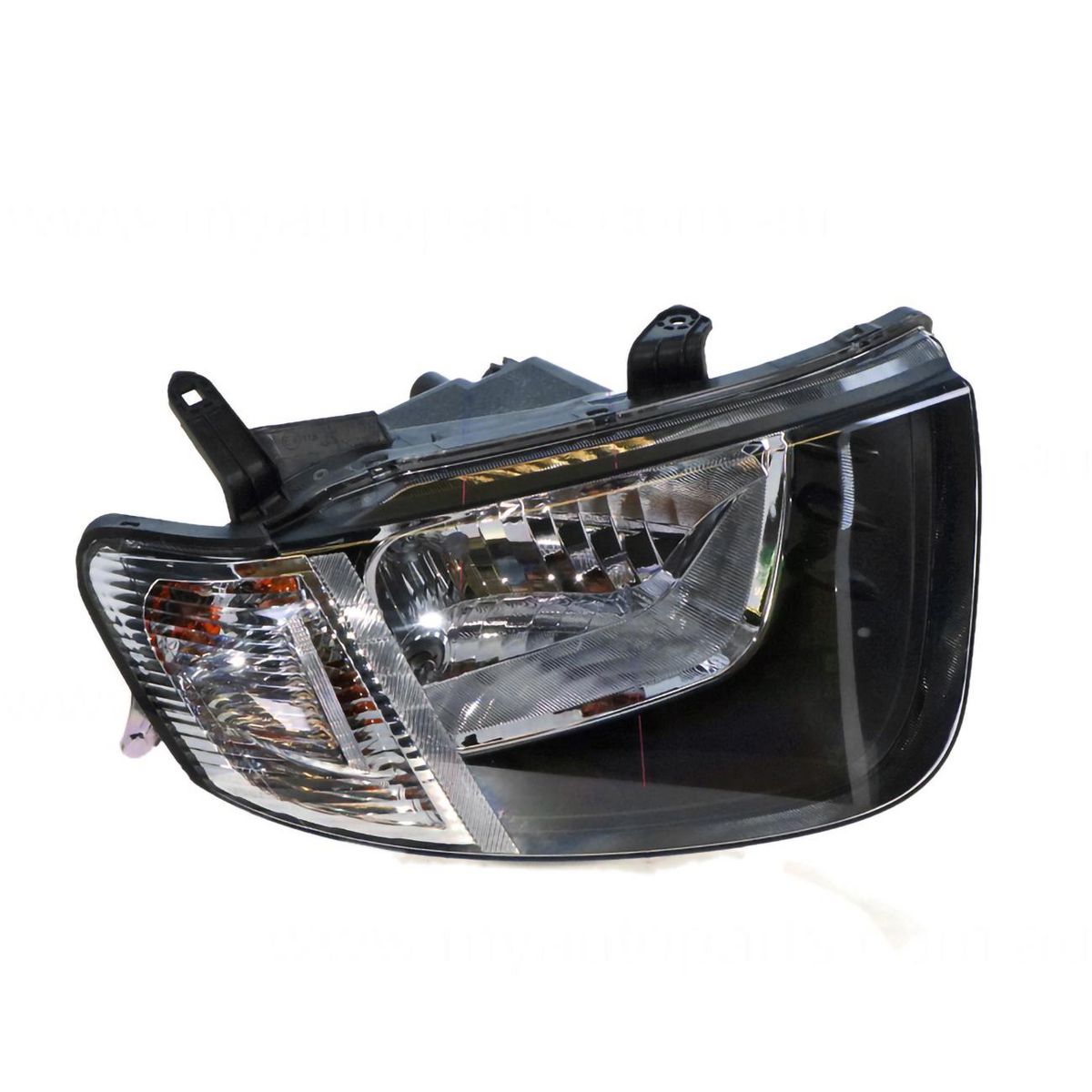APG All Crash Head Lamp Passenger Side OEM Suits Mitsubishi Triton ML GL/GLX 2006 to 2009 CTD-21031LHG