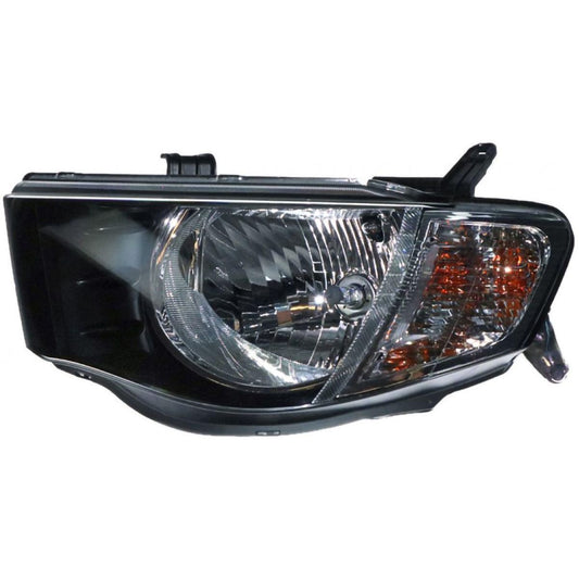 APG All Crash Head Lamp Passenger Side OEM Suits Mitsubishi Triton MN 2009 to 2015 CTD-21032LHG