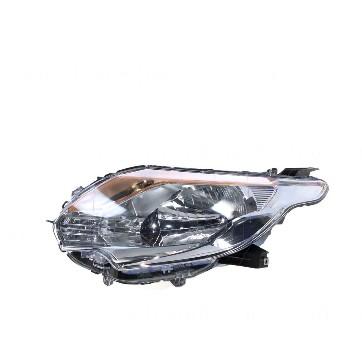APG All Crash Halogen Head Lamp Passenger Side Certified Suits Mitsubishi Triton MQ GLX 2015 to 2016 CTF-21030LHQ