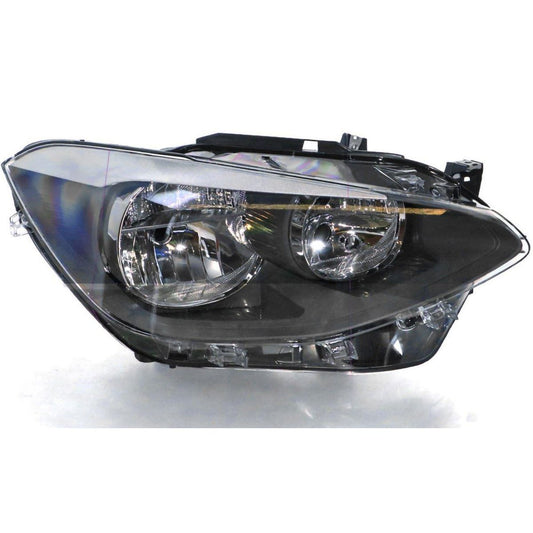 APG All Crash Halogen Manual Adjust Head Lamp Drivers Side Certified Suits BMW 1 Series F20 2011 to 2016 EGB-21030RHQ