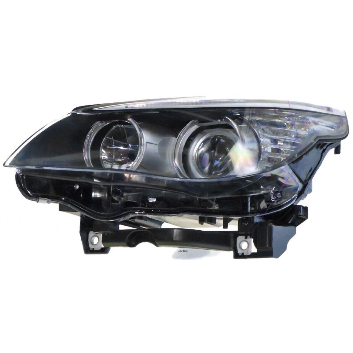 APG All Crash Halogen Head Lamp Passenger Side Certified Suits BMW 5 Series E60/E61 2007 to 2010 EJA-21035LHQ