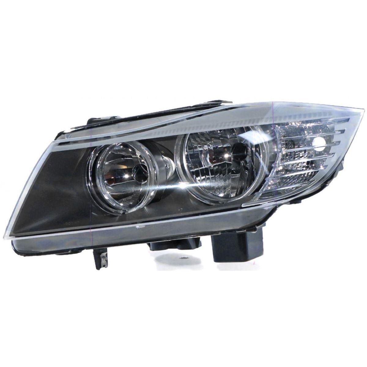 APG All Crash Halogen Electric Adjust Head Lamp Passenger Side Certified Suits BMW 3 Series E90 2008 to 2012 ETE-21035LHQ