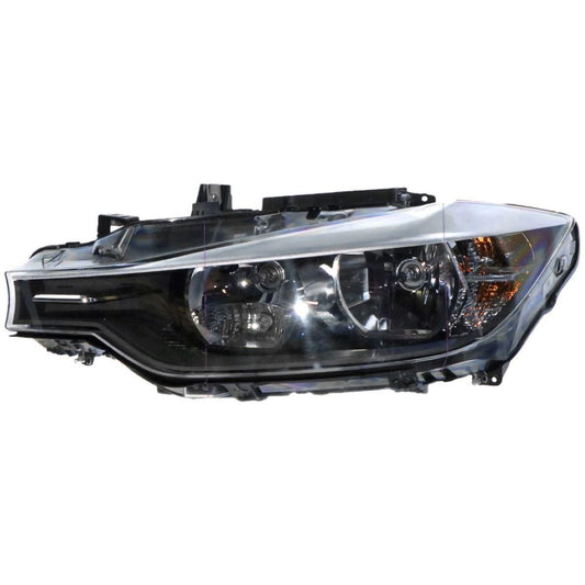 APG All Crash Halogen Head Lamp Passenger Side OES Suits BMW 3 Series F30 Sedan 2012 to 2015 ETF-21030LHP