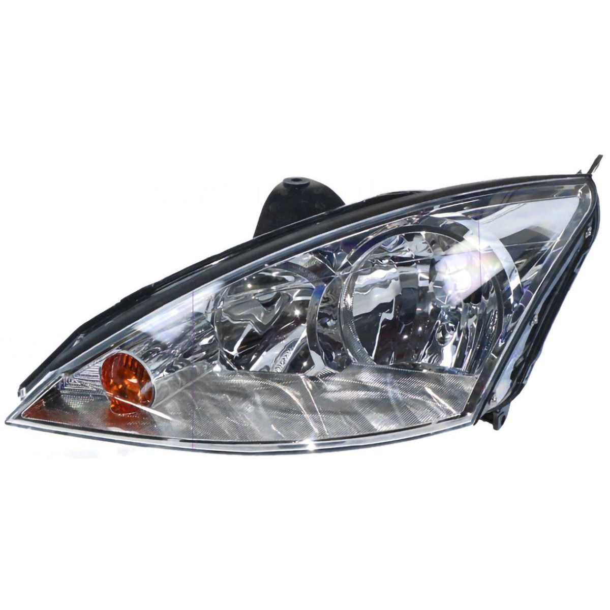 APG All Crash Halogen Manual Adjust Head Lamp Passenger Side OEM Suits Ford Focus LR 2002 to 2004 FOA-21031LHG