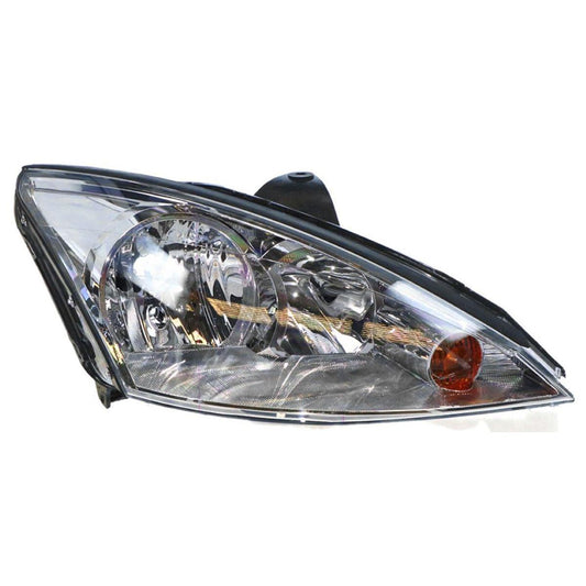 APG All Crash Halogen Manual Adjust Head Lamp Drivers Side OEM Suits Ford Focus LR 2002 to 2004 FOA-21031RHG