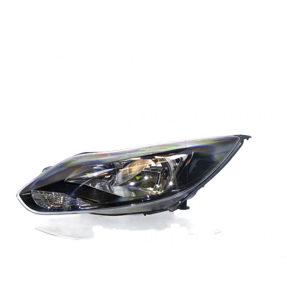 APG All Crash Black Head Lamp Passenger Side Certified Suits Ford Focus LW 2011 to 2012 FOD-21030LHQ