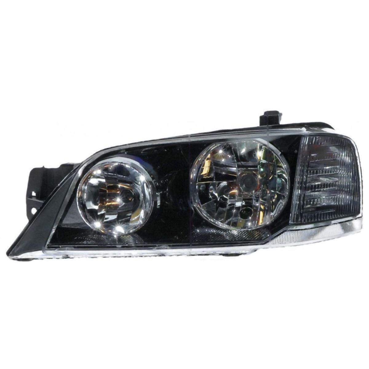 APG All Crash Black Head Lamp Passenger Side Certified Suits Ford Territory SX/SY 6/2004 to 4/2009 FTT-21031LHQ