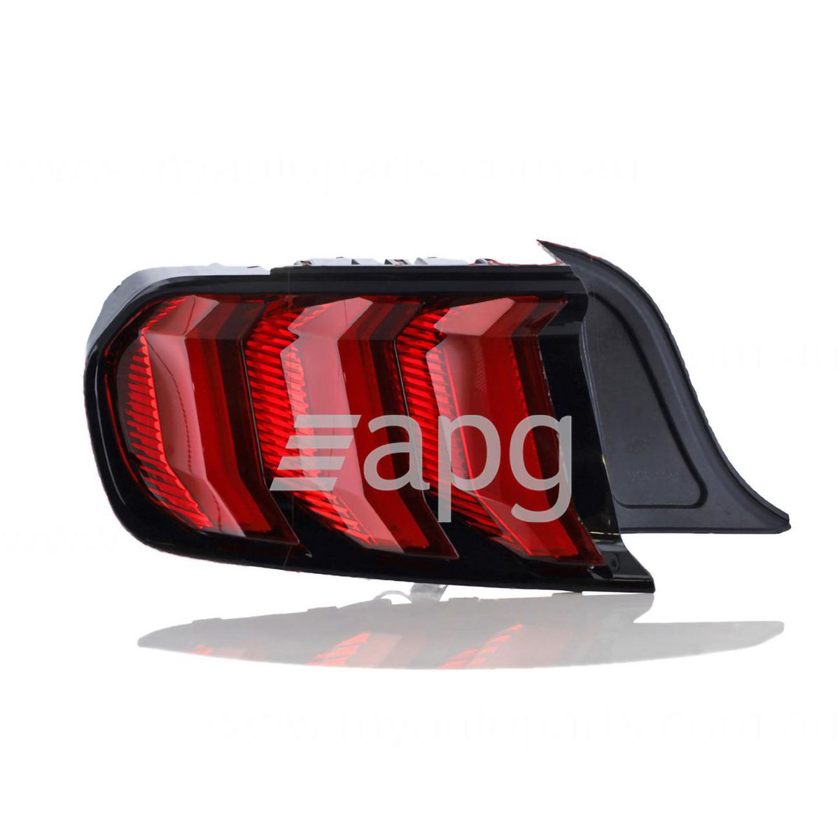 APG All Crash Certified Tail Lamp Passenger Side Red suits Ford Mustang FN 2018 onwards FAJ-21040LHQ