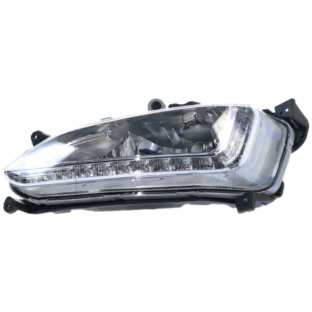 APG All Crash Fog Lamp Passenger Side OEM Suits Hyundai Santa Fe DM 2014 to 2015 HFD-21062LHG