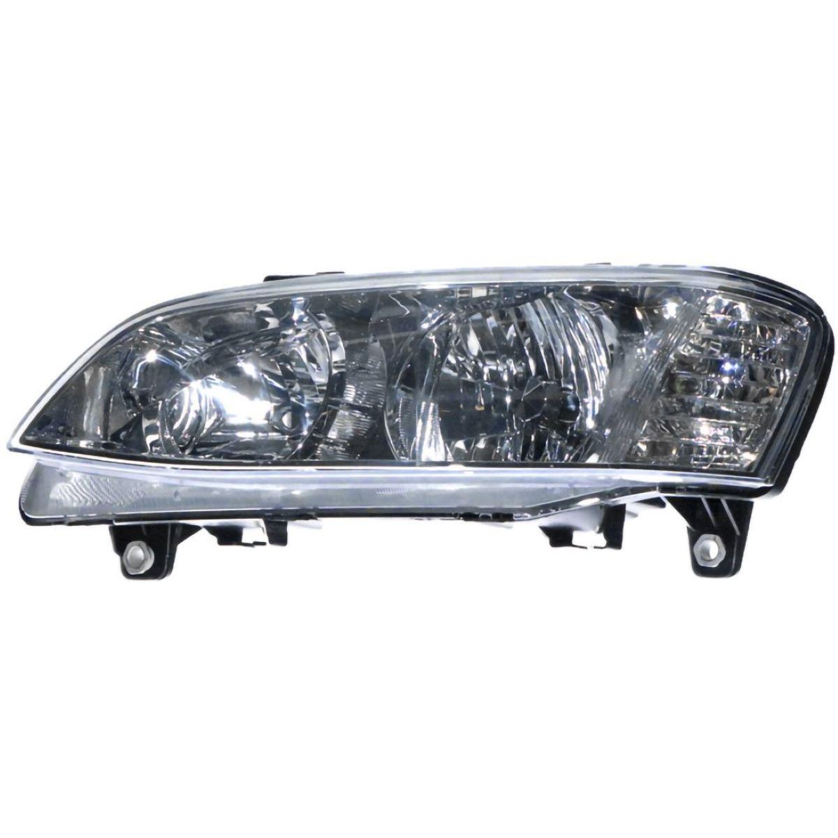 APG All Crash Chrome Head Lamp Passenger Side Certified suits Holden Commodore VE/VEII 9/2010 to 4/2013 GVE-21032LHQ