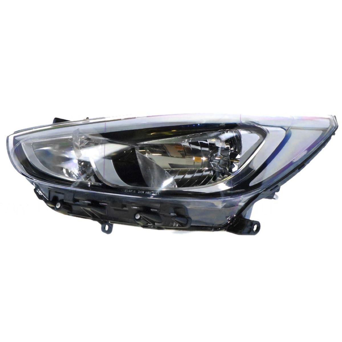 APG All Crash Halogen Head Lamp Passenger Side Certified Suits Hyundai Accent RB 2013 to 2017 HAD-21031LHQ