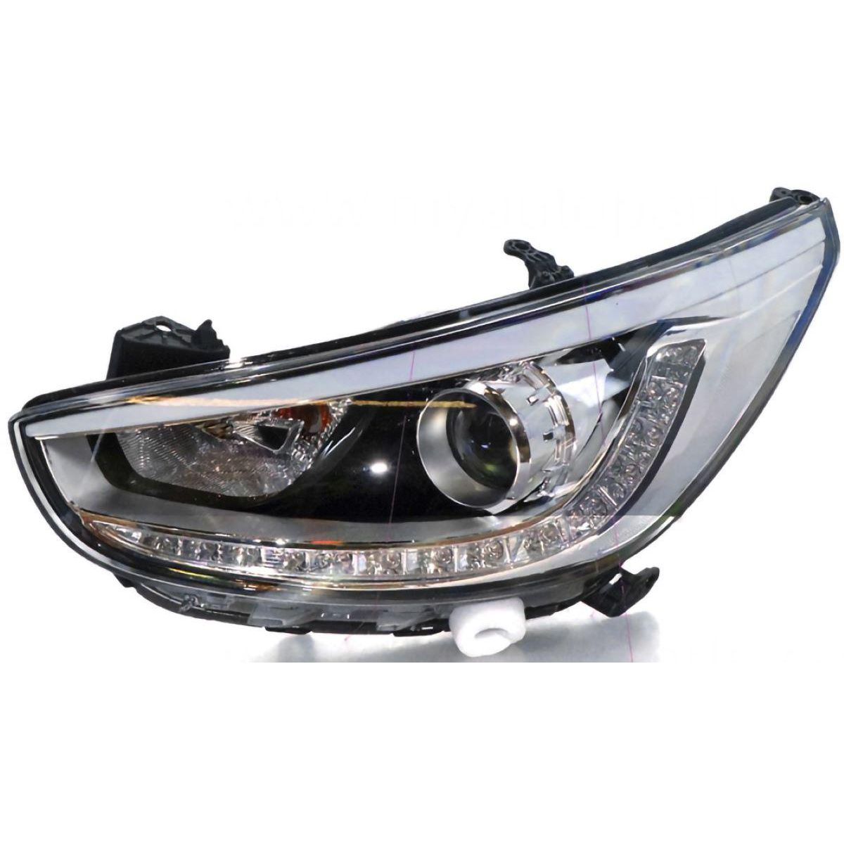 APG All Crash Head Lamp Passenger Side OEM Suits Hyundai Accent RB SR2013 to 2017 HAD-21032LHG