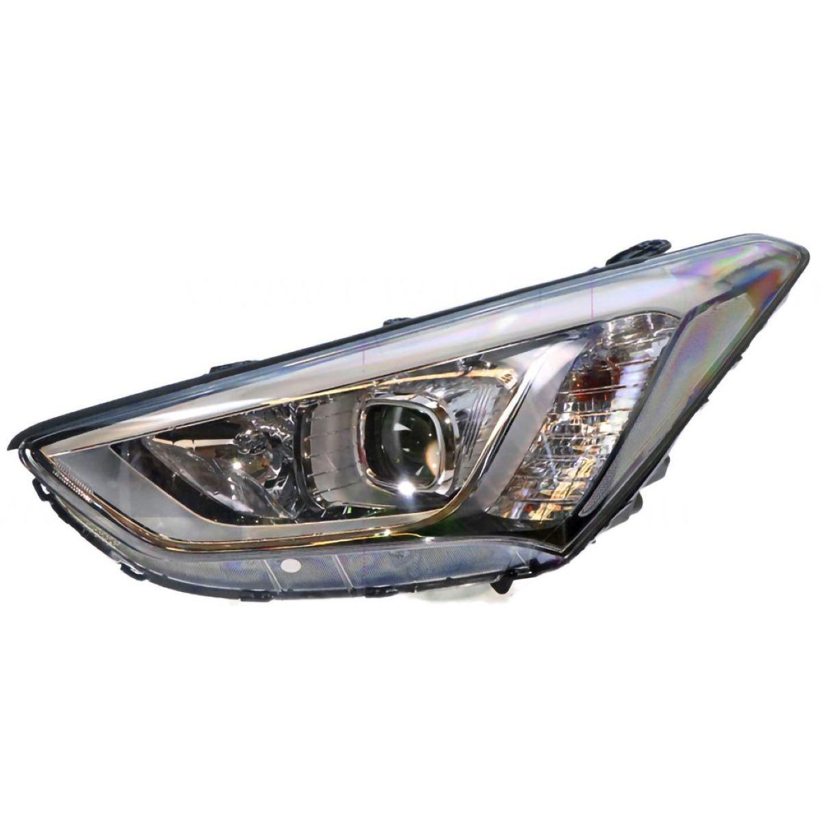 APG All Crash Halogen Head Lamp Passenger Side OEM Suits Hyundai Santa Fe DM 2012 to 2015 HFD-21030LHG