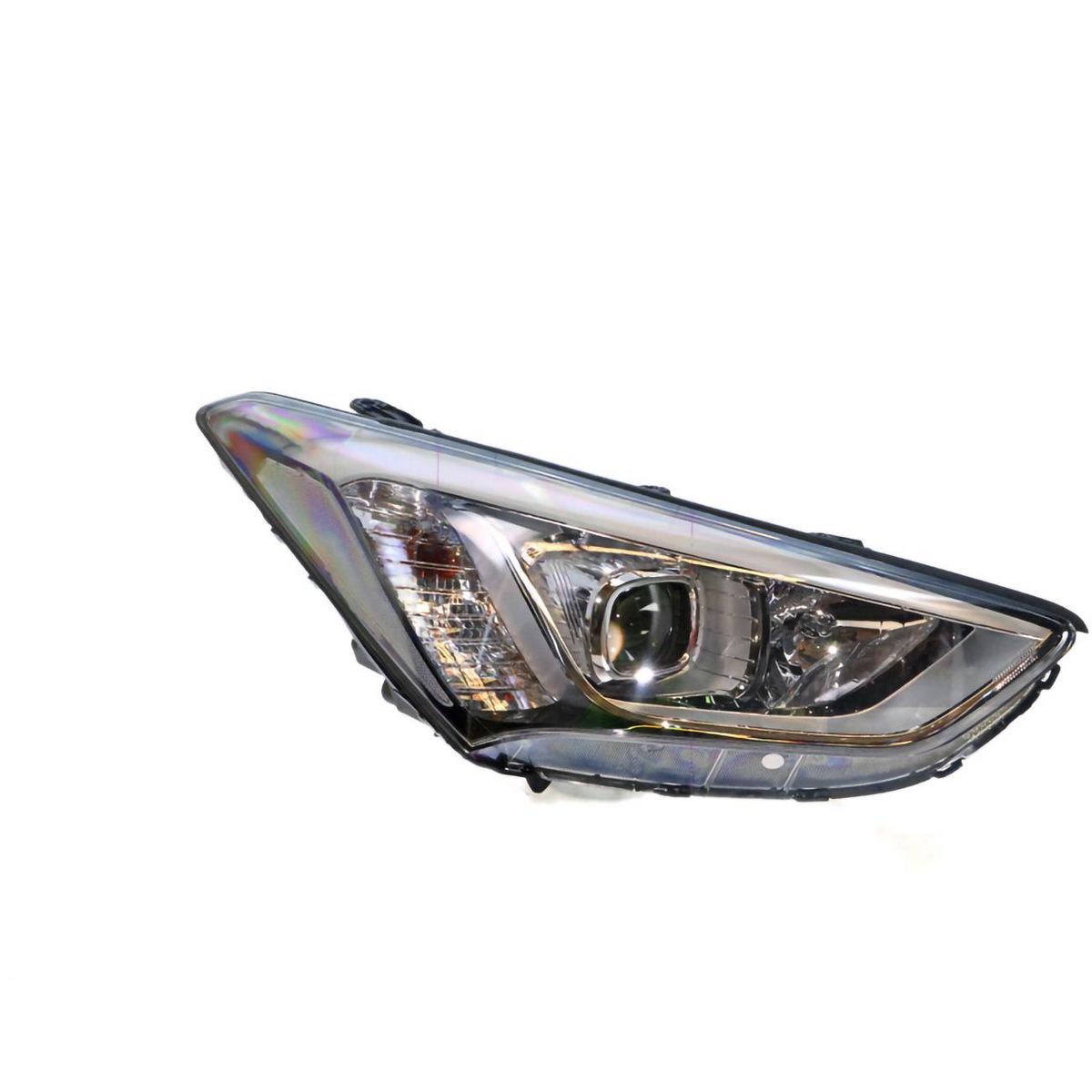 APG All Crash Halogen Head Lamp Drivers Side OEM Suits Hyundai Santa Fe DM 2012 to 2015 HFD-21030RHG