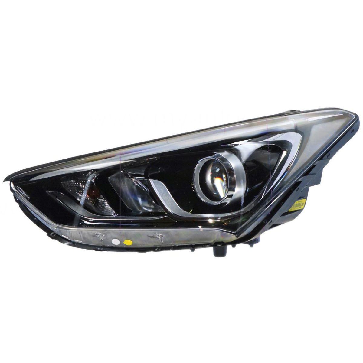 APG All Crash Halogen Head Lamp Passenger Side OEM Suits Hyundai Santa Fe DM 2015 to 2018 HFD-21032LHG