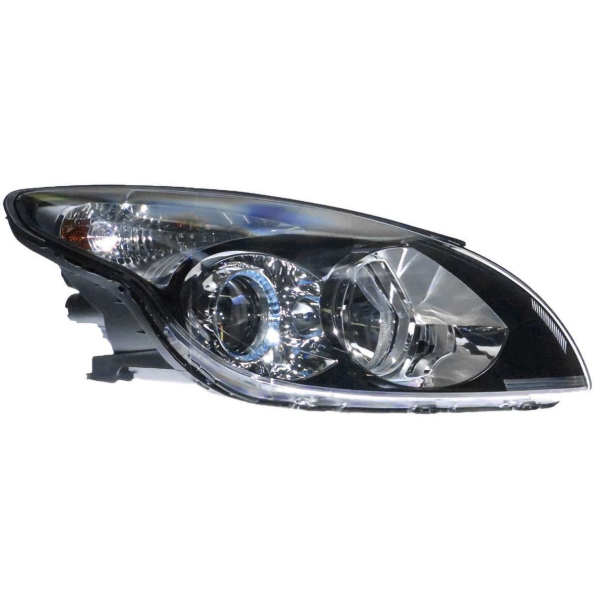 APG All Crash Black Head Lamp Drivers Side OEM Suits Hyundai i30 FD 4/2010 to 4/2012 HIA-21033RHG