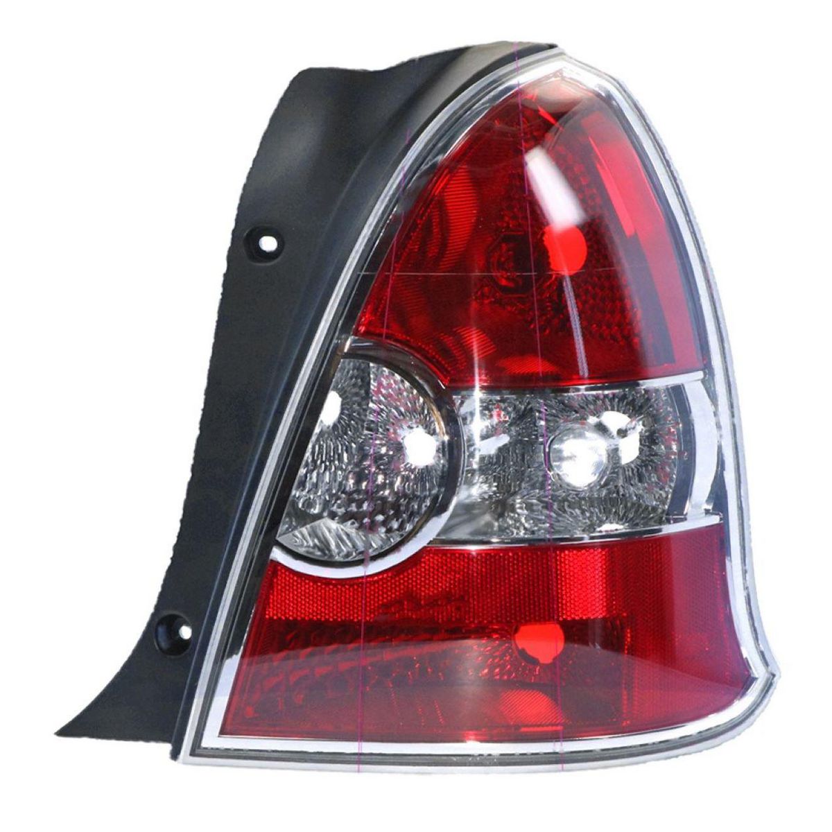 APG All Crash Tail Lamp Drivers Side Certified Suits Hyundai Accent MC 3 Door Hatch 5/2006 to 12/2009 HAC-21040RHQ