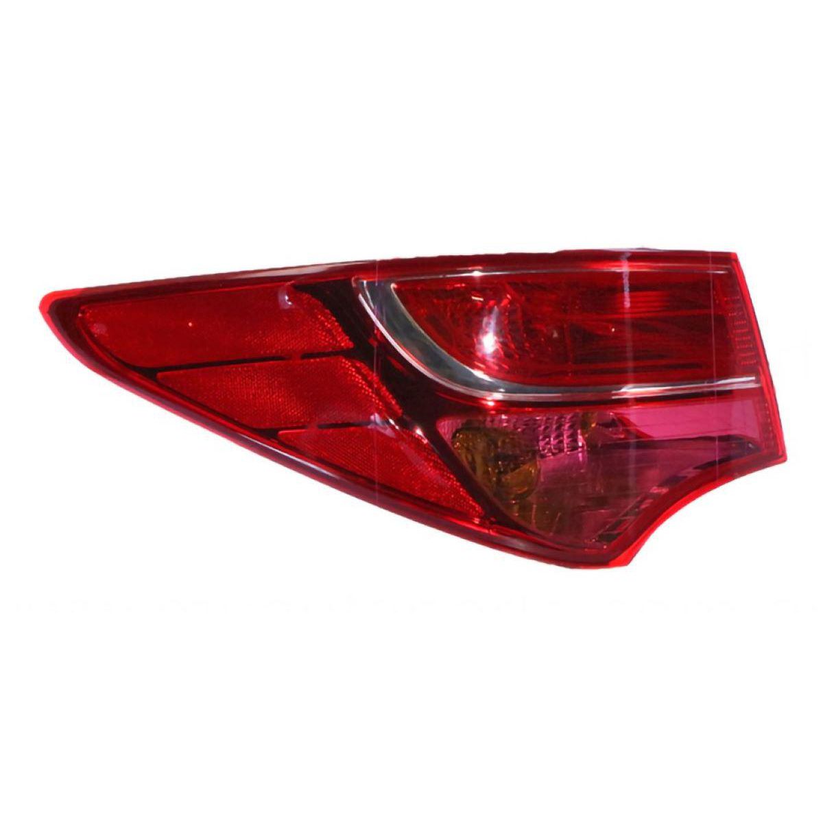 APG All Crash Tail Lamp Passenger Side Certified Suits Hyundai Santa Fe DM 2012 to 2015 HFD-21040LHQ