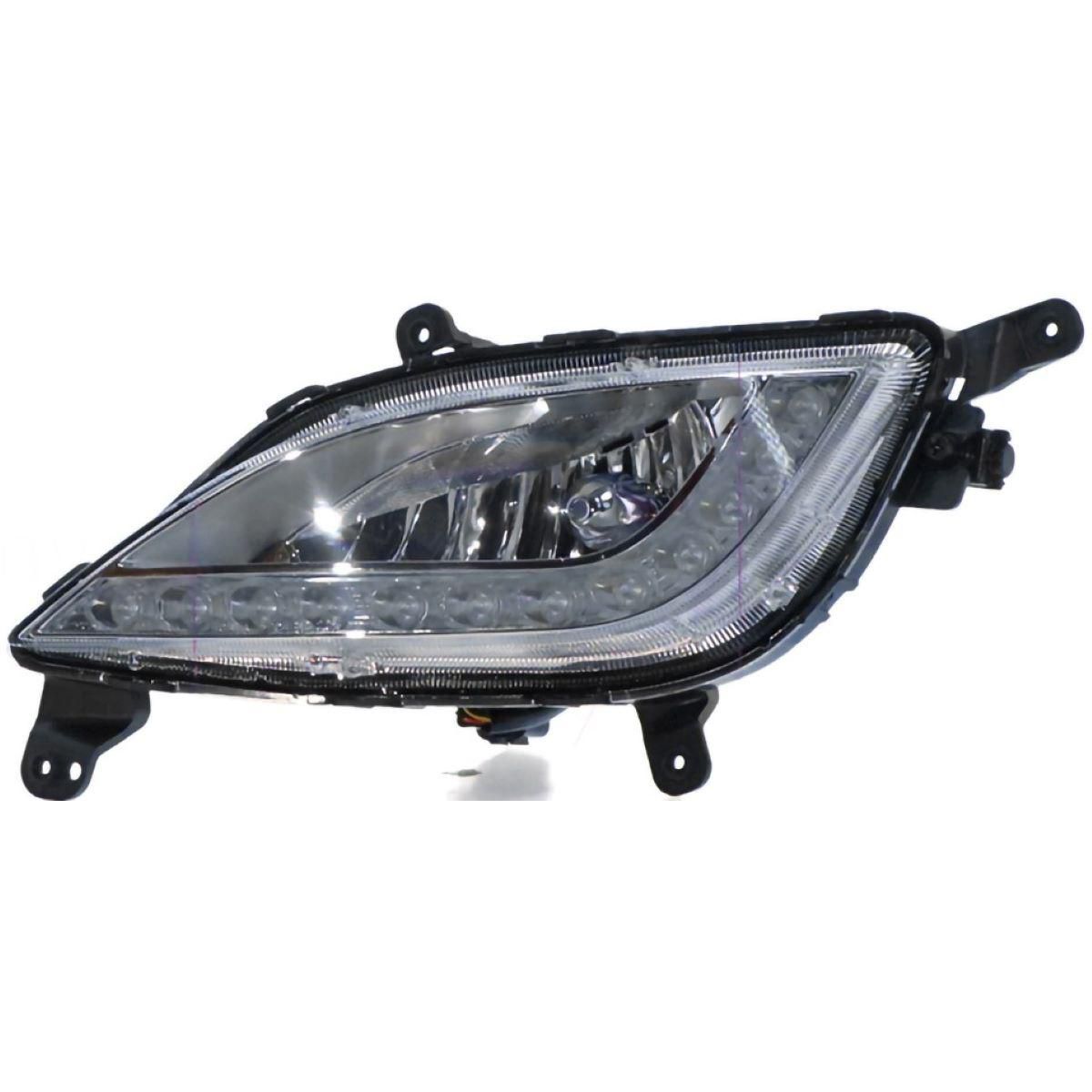 APG All Crash Fog Lamp With DRL Passenger Side OEM suits Hyundai i30 3 Door/Wagon 2013 to 2016 HIC-21061LHG