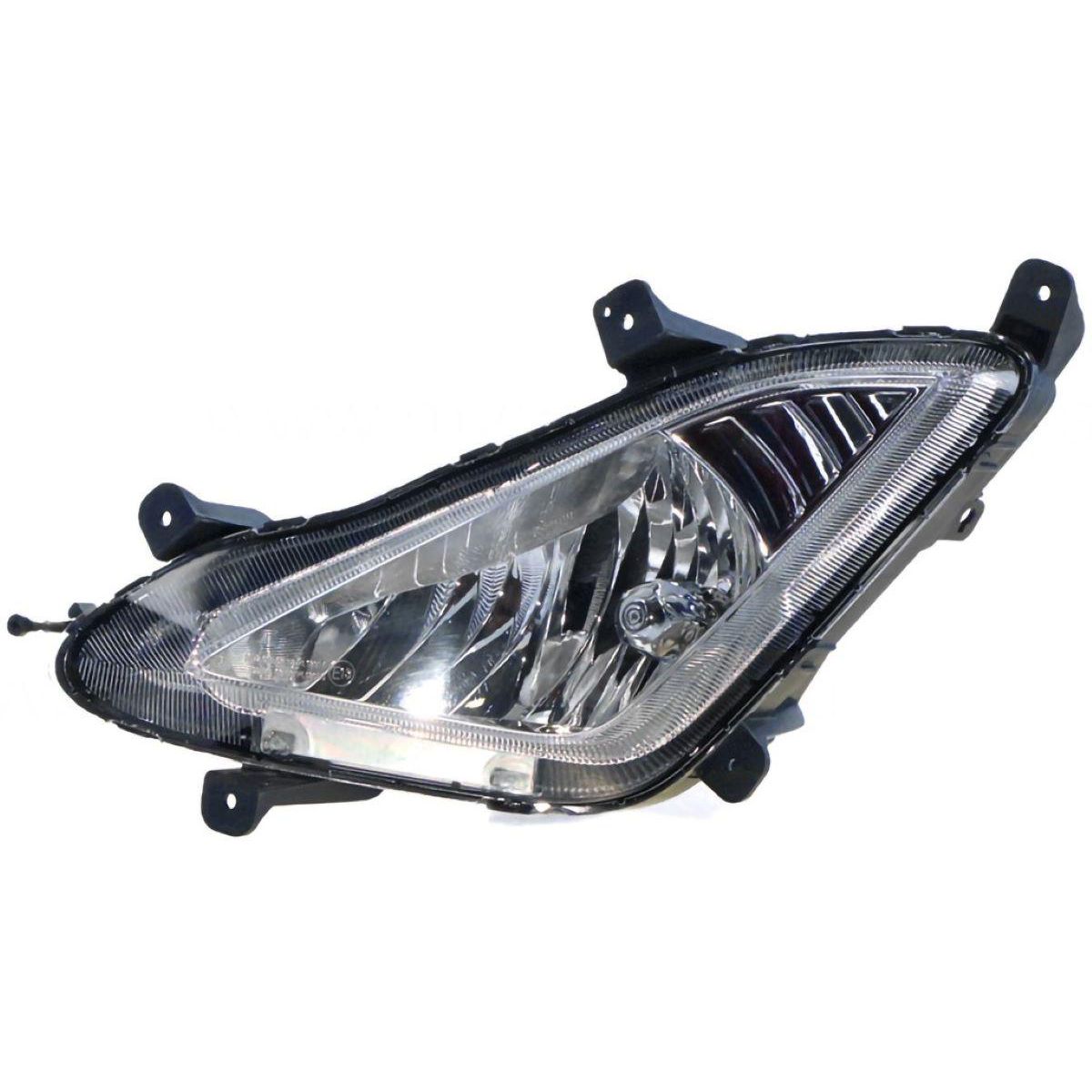APG All Crash Fog Lamp Passenger Side OEM Suits Hyundai Elantra MD 2013 to 2016 HLI-21061LHG