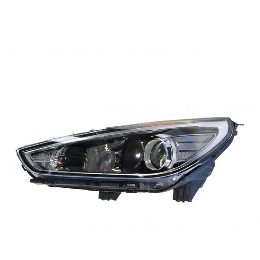 APG All Crash Projector Head Lamp Passenger Side OEM Suits Hyundai i30 Go/Active/Elite/SR PD 2017 to 2020 HID-21030LHG