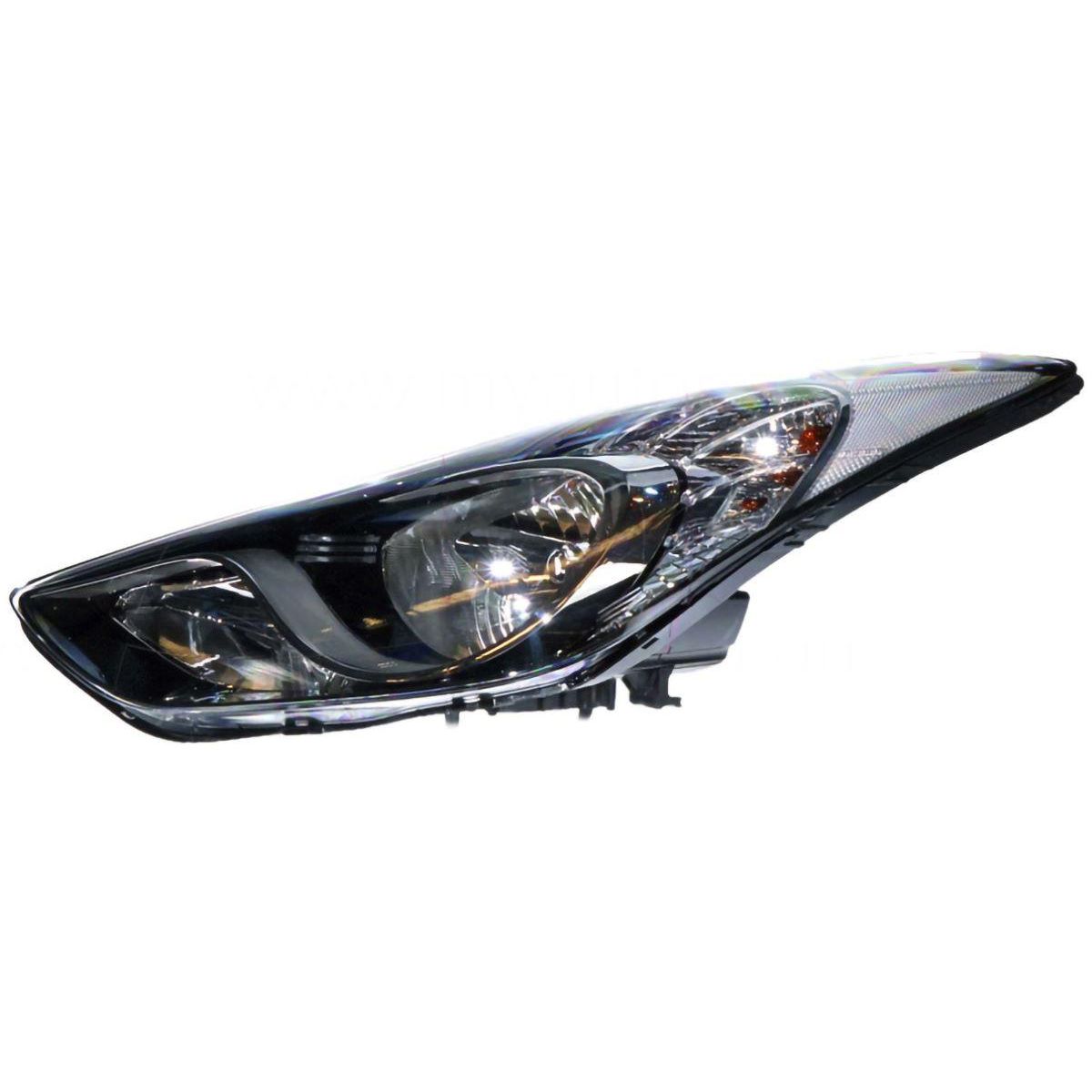 APG All Crash Halogen Head Lamp Passenger Side OEM Suits Hyundai Elantra MD 2011 to 2013 HLI-21030LHG