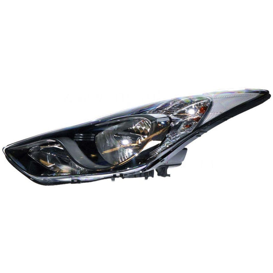 APG All Crash Halogen Head Lamp Passenger Side OEM Suits Hyundai Elantra MD 2011 to 2013 HLI-21030LHG