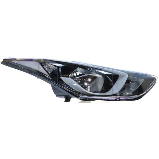 APG All Crash Halogen Head Lamp Drivers Side OEM Suits Hyundai Elantra MD 2013 to 2016 HLI-21031RHG
