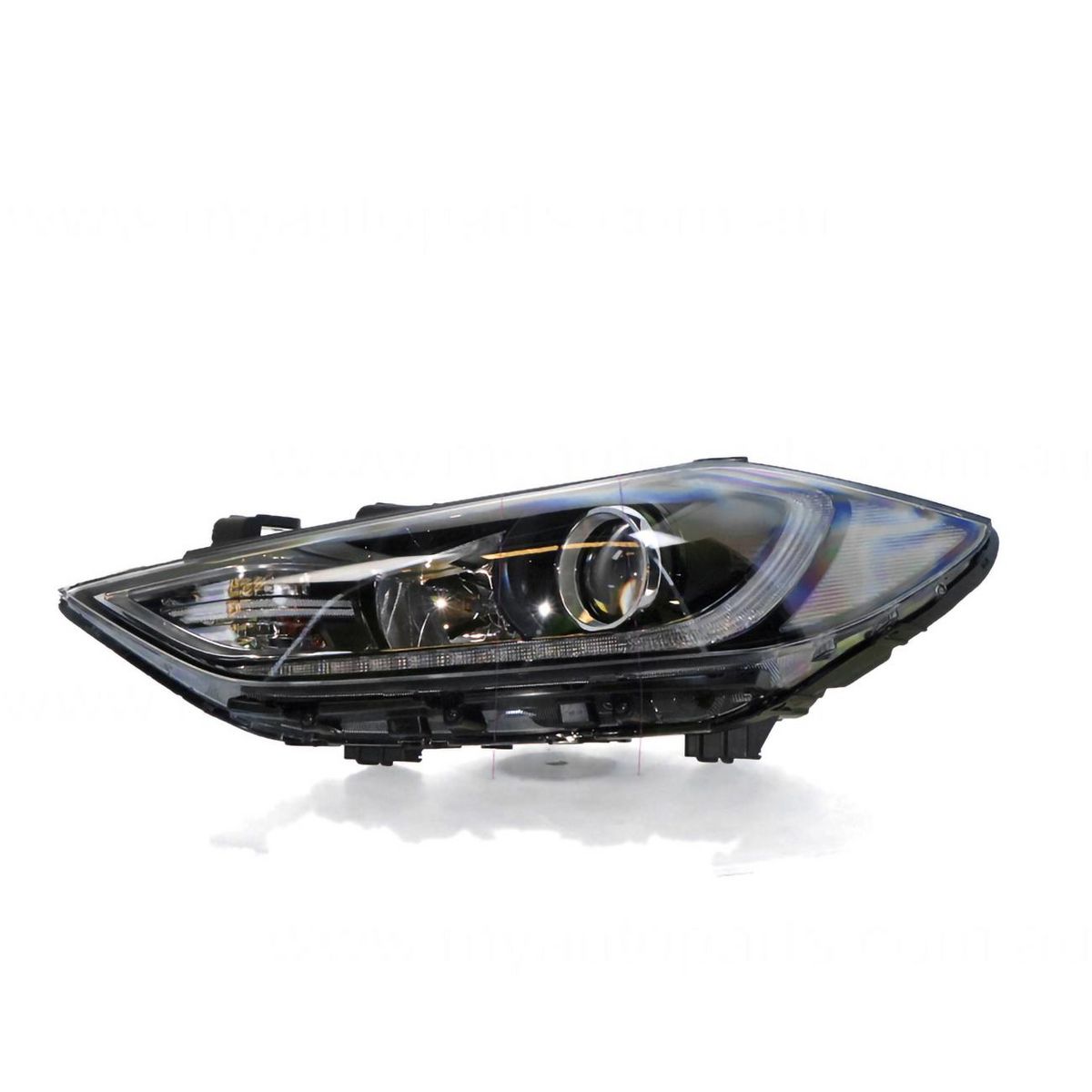 APG All Crash Halogen Head Lamp Passenger Side OEM suits Hyundai Elantra AD 2015 to 2018 HLJ-21030LHG