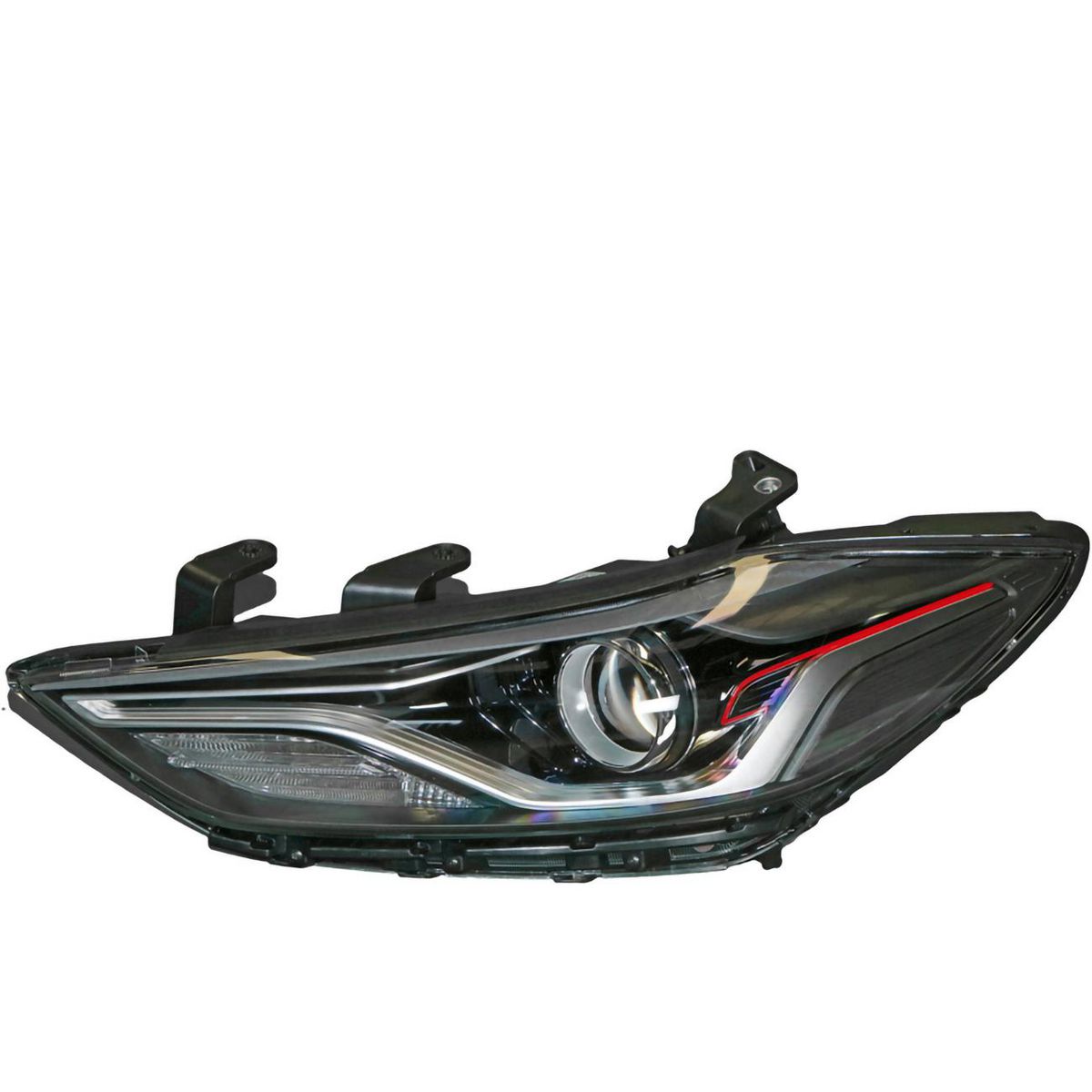 APG All Crash Bi-Xenon Head Lamp Passenger Side OEM Suits Hyundai Elantra AD SR Turbo 2016 to 2018 HLJ-21031LHG