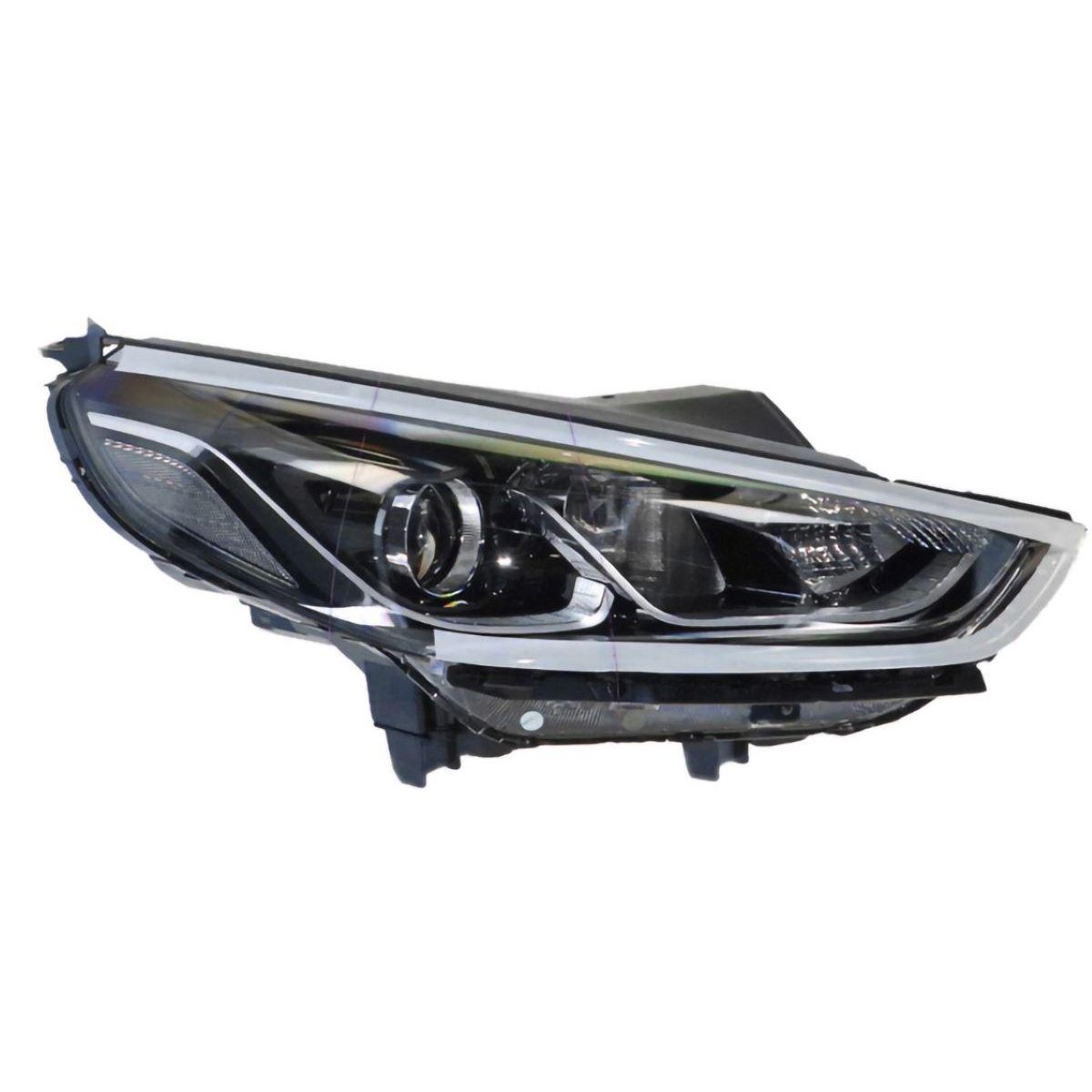 APG All Crash Halogen Head Lamp Drivers Side OEM Suits Hyundai Sonata LF 2017 to 2021 HOI-21032RHG