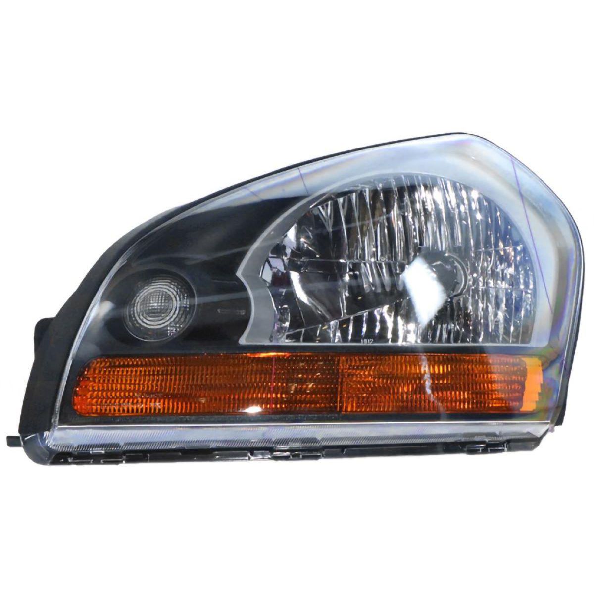 APG All Crash Head Lamp Passenger Side OEM Suits Hyundai Tucson JM 6/2008 to 1/2010 HUA-21031LHG