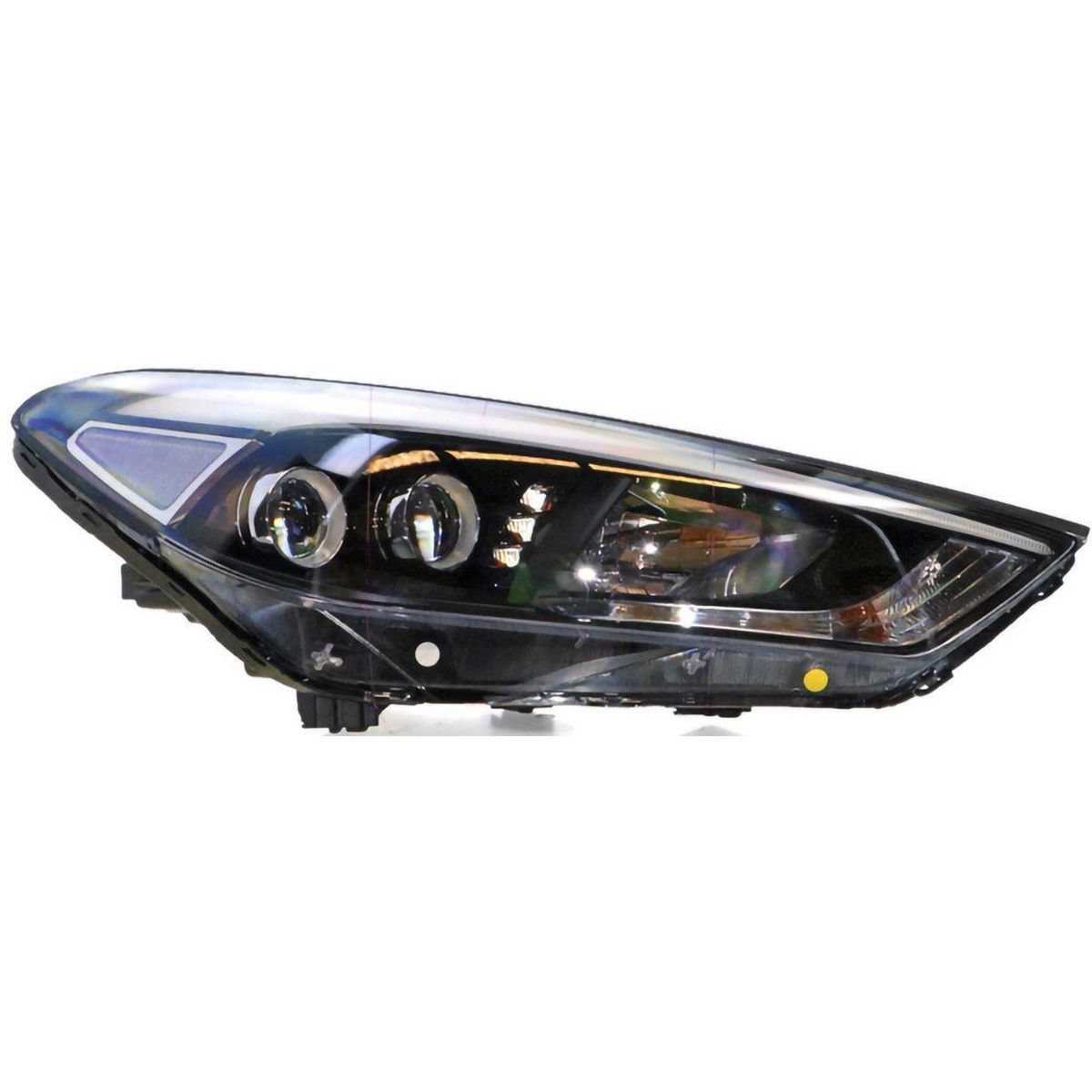 APG All Crash LED Head Lamp Drivers Side OEM Suits Hyundai Tucson Highlander/Elite TL 2015 to 2018 HUB-21031RHG