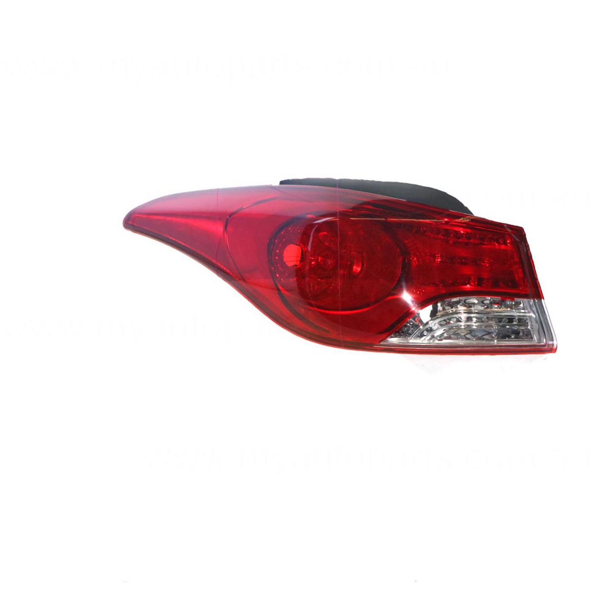 APG All Crash Tail Lamp Passenger Side OEM Suits Hyundai Elantra MD 2011 to 2013 HLI-21040LHG