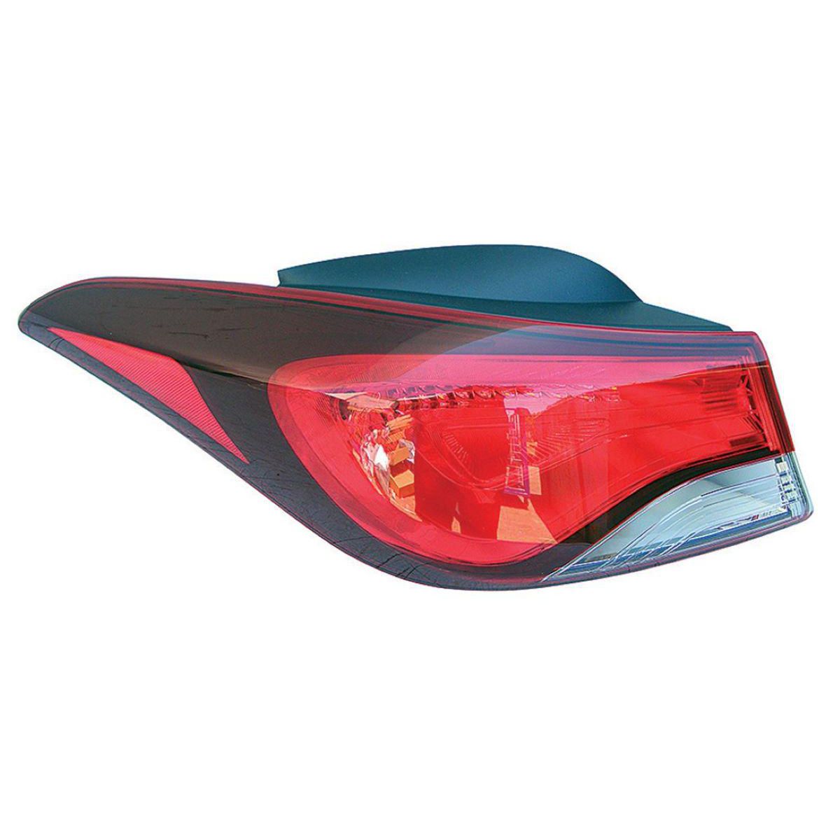 APG All Crash Tail Lamp Passenger Side Certified Suits Hyundai Elantra MD 2013 to 2016 HLI-21041LHQ