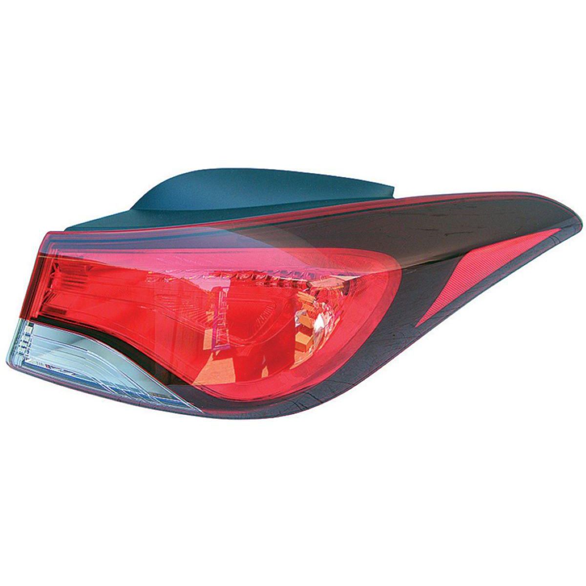 APG All Crash Tail Lamp Drivers Side Certified Suits Hyundai Elantra MD 2013 to 2016 HLI-21041RHQ